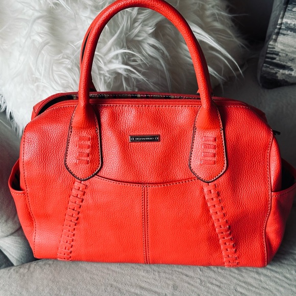 Tignanello Red Leather Purse - Picture 1 of 6